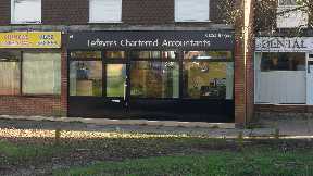 Lefevres Chartered Accountants and Chartered Tax Advisers office as seen from the road, Bell Lane.